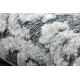 Dywan Strukturalny SOLE D3812 Ornament - płasko tkany szary / beż