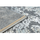 Tapete Structural SOLE D3812 Ornamento - tecido liso cinzento / bege