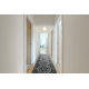 Tapis BUENOS 7001 shaggy uni, couleur unique blanc