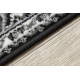 Tapis BUENOS 7001 shaggy uni, couleur unique blanc