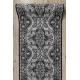 Covor BUENOS cerc 6649 shaggy uni, o singură culoare negru
