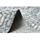 Килим Structural SOLE D3842 шестоъгълници - плоски тъкани сив / бежов