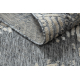 Tappeto Structural SOLE D3842 esagoni - tessuto piatto grigio / beige