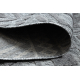 Alfombra Structural SOLE D3852 - Boho, diamantes Tejido plano gris