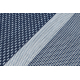 Alfombra de cuerda sisal COLOR 47011/309 Rayas azul