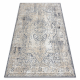Tappeto Structural SOLE D3872 Ornamento, telaio - tessuto piatto grigio / beige