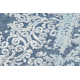 Alfombra Structural SOLE D3811 - Ornamento Tejido plano azul / beige
