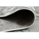 Tapete Structural SOLE D3882 Ornamento - tecido liso bege / cinzento