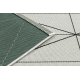 Teppich SISAL SION Rahmen 21782 flach gewebt ecru / beige