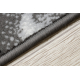 Covor BUENOS cerc 7005 shaggy uni, o singură culoare argint