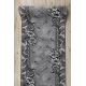 Läufer BCF MORAD Trio Blumen, Blätter grau / creme 70 cm