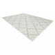 Teppich COLOR 19436/062 SISAL Diamanten Quadrate Beige
