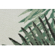 Χαλί COLOR 19435/062 σιζάλ Φύλλα Πράσινο ζούγκλα