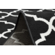 Behúň BCF MORAD Trelis Marocká mriežka čierna / krém 60 cm