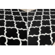 Läufer BCF MORAD Trelis Marokkanisches Spalier schwarz / creme 80 cm