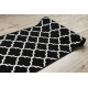 Runner BCF MORAD Trelis Moroccan trellis black / cream 80 cm