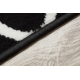Runner BCF MORAD Trelis Moroccan trellis black / cream 80 cm