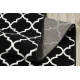 Runner BCF MORAD Trelis Moroccan trellis black / cream 80 cm