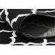 Läufer BCF MORAD Trelis Marokkanisches Spalier schwarz / creme 80 cm