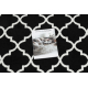 Runner BCF MORAD Trelis Moroccan trellis black / cream 80 cm