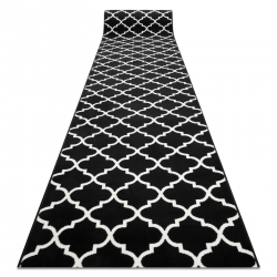 Dywan wełniany KASHQAI 4362 200 koło ornament bordo / beż