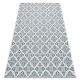 Sisal tapijt SISAL COLOR 19246/969 Bloemen wit/blauwkleuring