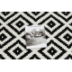 Runner BCF MORAD Ruta diamonds black / cream 100 cm
