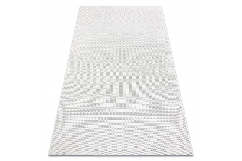 Dywan SZNURKOWY SIZAL FLAT 48663/060 krem GŁADKI - Rozmiar : 120x170 cm