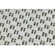 Carpet FLAT 48663/060 SISAL - cream PLAIN 