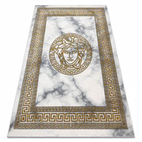 overzien versneller Vervreemden Tapijt EMERALD exclusief 1011 glamour, kwal grieks kader room / goud -  Moderne tapijten