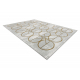 Kizárólagos EMERALD szőnyeg 1010 glamour, elegáns körökben krém / arany
