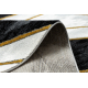 килим EMERALD ексклюзивний 1015 гламур стильний Мармур, Геометричні білий / золото