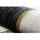 килим EMERALD ексклюзивний 1015 гламур стильний Мармур, Геометричні білий / золото