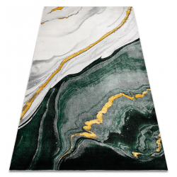 Tapete de lã KASHQAI 4302 300 Flores, quadro bordó