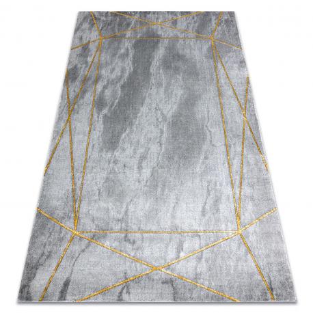 Tapis en laine KASHQAI 4327 101 Patchwork terre cuite