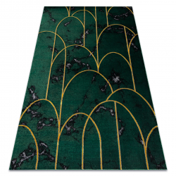 Tapete de lã KASHQAI 4349 300 oriental, quadro terracota / verde