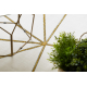 Paklājs EMERALD ekskluzīvs 1013 glamour, stilīgs ģeometriskas krēms / zelts