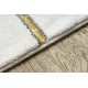 килим EMERALD ексклюзивний 1013 гламур стильний Геометричні крем / золото