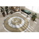 BLISS Z205AZ127 tappeto crema / oro - Cadre, greco, moderno, strutturale