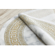 BLISS Z205AZ127 tappeto crema / oro - Cadre, greco, moderno, strutturale