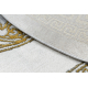 BLISS Z205AZ127 tappeto crema / oro - Cadre, greco, moderno, strutturale