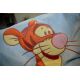 Scaun gonflabil pentru copii Disney Tiger albastru