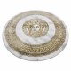 BLISS Z205AZ127 tappeto crema / oro - Cadre, greco, moderno, strutturale