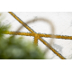 Paklājs EMERALD ekskluzīvs 1012 aplis - glamour, stilīgs marvalzis, ģeometriskas krēms / zelts