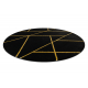 Covor BLISS Z199AZ127 crem / aur - Abstracție, modern, structural