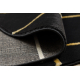 Covor BLISS Z199AZ127 crem / aur - Abstracție, modern, structural