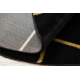 Covor BLISS Z199AZ127 crem / aur - Abstracție, modern, structural