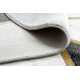 BLISS Z204AZ128 carpet cream / beige - Frame, ornament, modern, structural