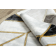 Dywan BLISS Z204AZ128 krem / beż - Ramka, ornament, nowoczesny, strukturalny 