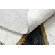 BLISS Z204AZ128 carpet cream / beige - Frame, ornament, modern, structural